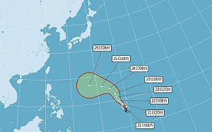 瑪娃颱風最快明增強！專家曝最新路徑圖