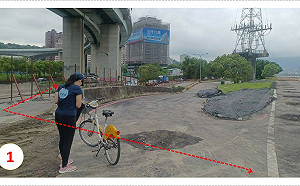 新北五股觀音坑溪橋自行車道替代道路今起開放