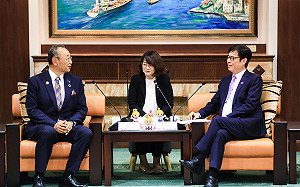 日本佐渡市長訪高市提升交流層面  陳其邁：增加年輕學子交流