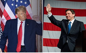 川普頭號對手！德桑蒂斯宣布參選總統喊美國復興