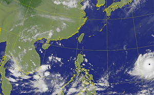 瑪娃颱風狂掃關島影像曝光！島上九成斷電 將朝巴士海峽東側前進