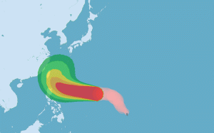 強颱「瑪娃」逼近！暴風圈侵襲機率曝光   氣象局：估下週一發海警