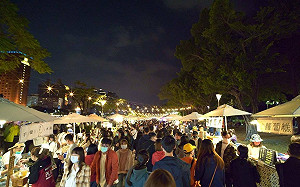 漫遊愛河體驗新風貌　河西市集連續三周末強勢回歸