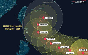 瑪娃逼近！最新路徑圖看這裡 「回馬槍」機率曝光
