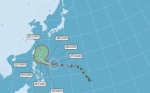 強颱瑪娃近逼！林務局：暫勿前往山區