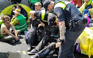 荷蘭逮捕逾1500名環保人士 包括演冰與火之歌「梅麗珊卓」