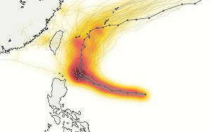 強颱「瑪娃」回馬槍機率低！網失望：台灣到底有多討人厭