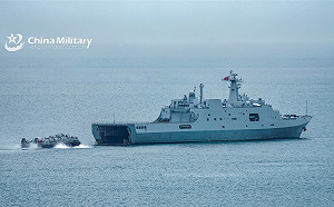 日防省：4解放軍艦26日經台灣東北部水域北上 裡頭竟有2艘「071」