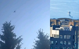 (影) 莫斯科大空襲！ 俄羅斯氣炸了 揚言用核武 要把烏克蘭從「國」炸成「市」