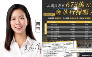 中市議會考察奢華行程曝光 民團與時力同批「假考察真出遊」