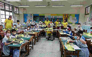 新北板橋林家花園說故事志工前進校園 傳承文化