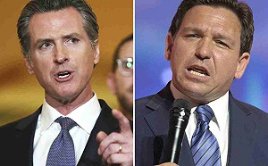 挪用公款租私人飛機 把移民送到加州首府！佛州長德桑蒂斯恐被起訴