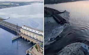 俄炸水壩害到自己？水位降、地雷遭沖走 反利烏軍渡河 離俄第2防線僅10公里 