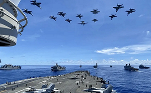 挑戰中國主權! 美、日、菲南海聯合演習 中媒怒 : 拖走仁愛礁那條破船