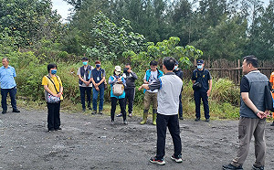 南澳神秘沙灘聯合稽查  首日未見沙灘車進出
