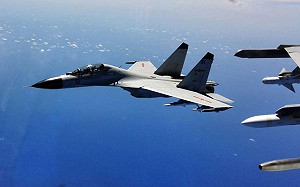 自衛隊無法辨識殲-11B? 中俄聯合空中巡邏示威 日僅「推定」未標明