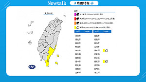快訊》東南午後雨彈狂炸，防溪水暴漲雷擊