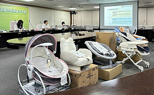 消保處抽驗　哄睡神器斜躺搖籃不合格率高