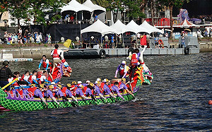 高市府會龍舟PK大戰市府勝出  以行動共推水域運動發展