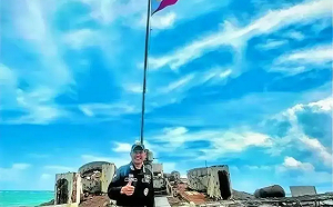 菲西部軍區副司令登仁愛礁！南海仲裁7周年大行動 中媒稱：給菲留面子