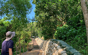 夏天避暑！彰化「新石牌坑親水步道」感受山林豐富生態