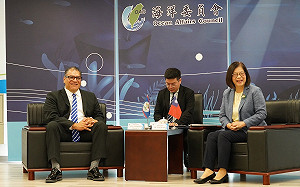 管碧玲會貝里斯部長  雙方強化海巡領域合作交流