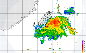 東南部大雨！鄭明典：最強對流沿台灣東岸外海而上