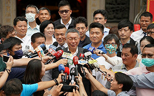 金溥聰出任侯辦執行長 柯文哲：有實力 對侯友宜選情一定有幫忙 