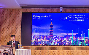 數位部次長葉寧在瑞典演講：寬頻接取在台灣為基本人權