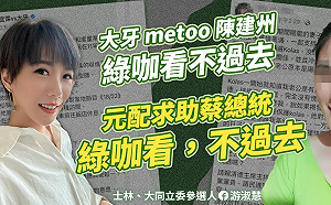 批民進黨是沙豬政黨  游淑慧點「這些案例」質疑 ：男人都不會有事   