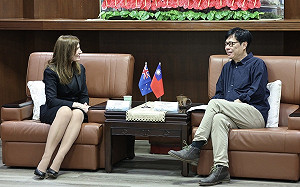 離任前拜會陳其邁   澳洲辦事處代表盼繼續推動交流 