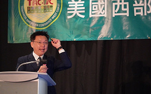 在美台人夏令會巡迴演講  趙天麟提拒止共軍入侵「四不戰略」