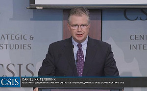  美亞太助卿康達指台灣大選期間情勢敏感  呼籲各方負責任行事 