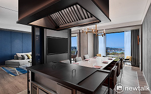 雅樂軒總統套房專屬夕照美景饗宴  結合在地食材桌邊烹調義式創意料理