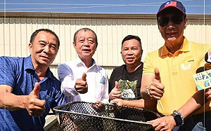訪屏東石斑養殖專區 郭台銘：建立對話管道、解決農漁民困境
