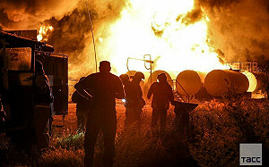 俄軍彈藥庫、油庫又遭重襲! 馬克耶夫卡大爆炸 烏軍 : 恐怖分子不復存在