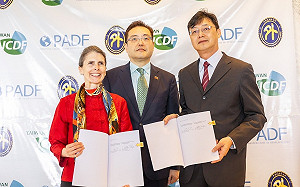 國合會攜手泛美發展基金會 助海地地疫後經濟「婦」甦