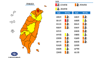 快訊》熱爆！全台18縣市高溫特報 「這縣市」亮紅燈飄38度