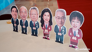 第一輪今決戰！國民黨魁519激戰夜 郝吳柱詹潘瑜大車拼