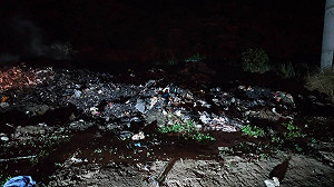 台中山線飄異味  跨縣市破獲非法露天燃燒