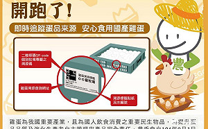 杜絕戴奧辛蛋 QR-CODE來了認明好蛋身分證