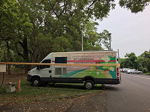 空品監測車進駐校園  查獲10家空汙廠商