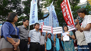 兼任教師抗議淡大「秋後算賬」高教司長承諾「四方協商」