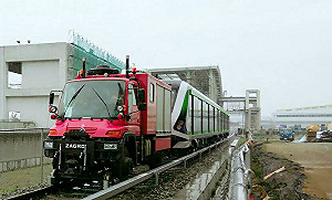 確保安全不惜砸重金  台中捷運引進德國路軌兩用車