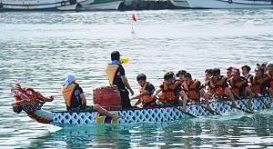 基隆端午競龍舟 首戰王對王超刺激