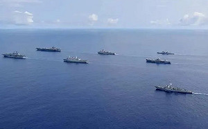 在給中國下馬威! 美菲軍演在南海黃岩島海域劃禁區 稱將擊沉中國造油輪