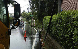 桃園高壓遭雷擊！平鎮、大溪逾千戶大停電
