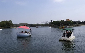 暑假去台南玩水！虎頭埤增設多項水域遊憩設施　學生證入園半價