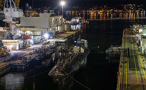 乾塢抗震升級！撞山「海狼」康乃狄克終於進塢維修 有望2026年初「回歸」