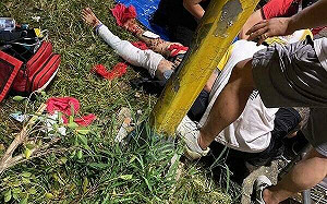 嘉義金虎爺會遶境28傷 初步排除爆裂物引發